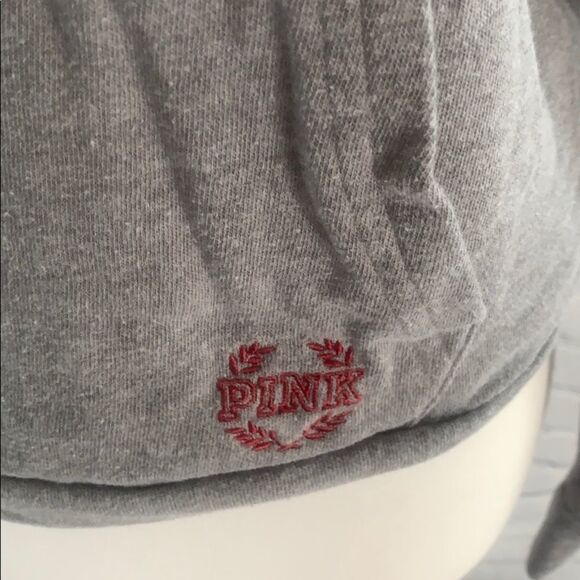 🏈 PINK Victoria’s Secret Florida State Cropped 1/4 Zip Sweatshirt - Size XS - - Picture 3 of 5